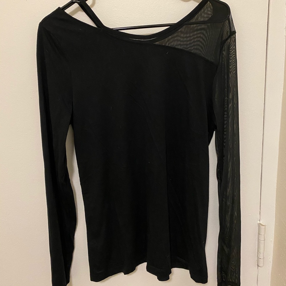 Fabletics top with neck detail